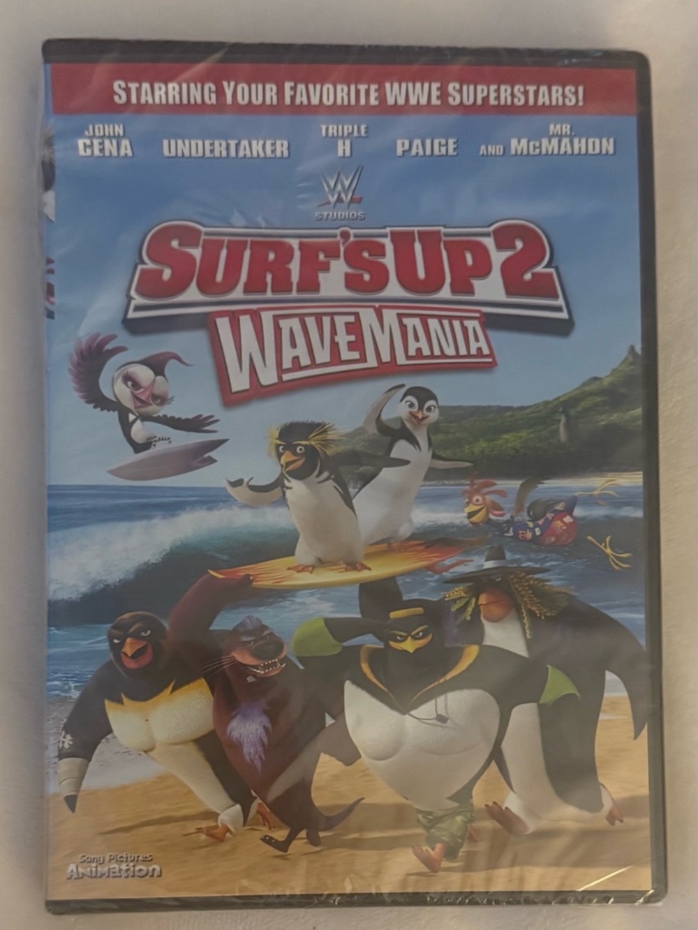 Surf's Up 2: Wave Mania (DVD 2017) Brand New Sealed